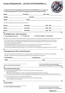 Mitgliedsantrag
